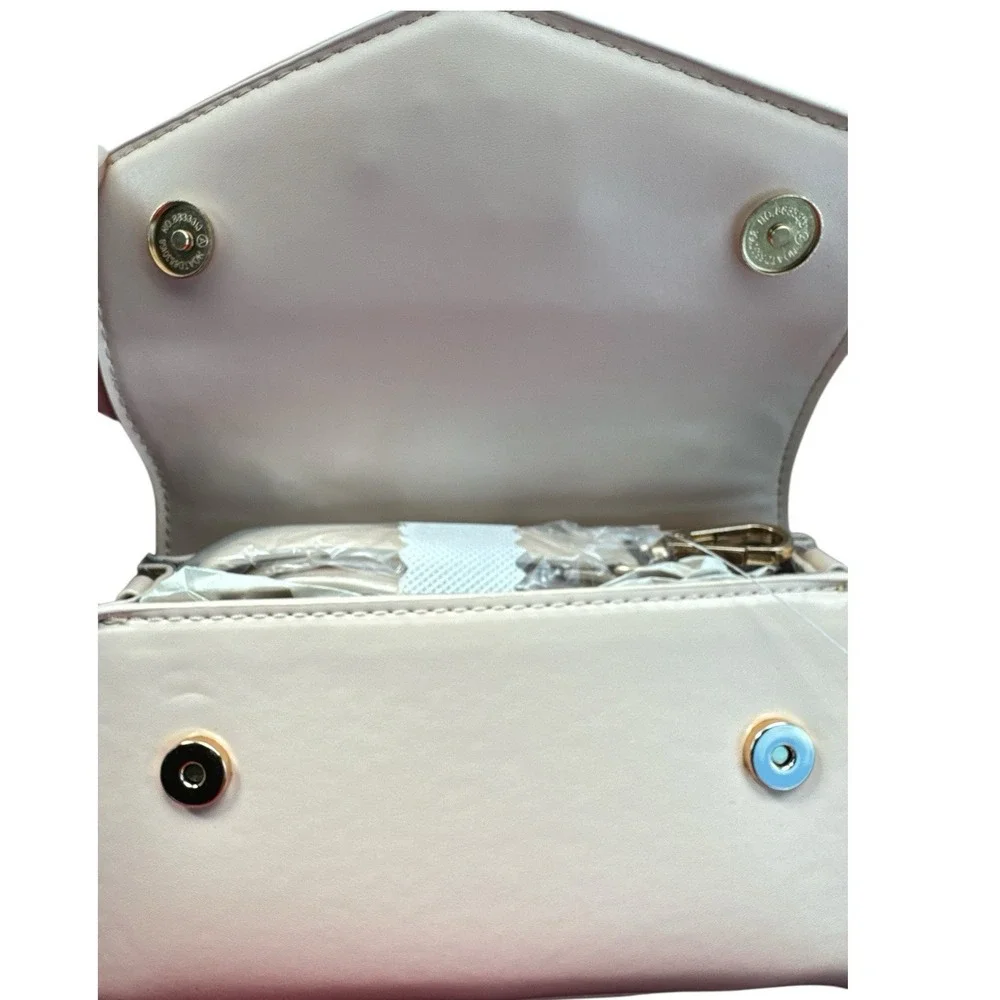 CXL by Christian Lacroix Crossbody Bag Wmn Small Nude Line Matte Patent MSRP $88